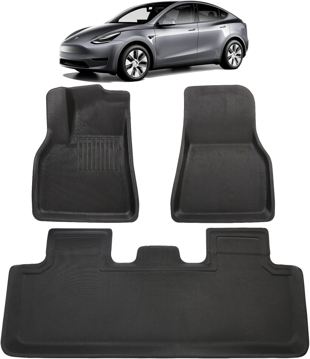 Model Y All Weather 3D TPR Floor Mats D22586