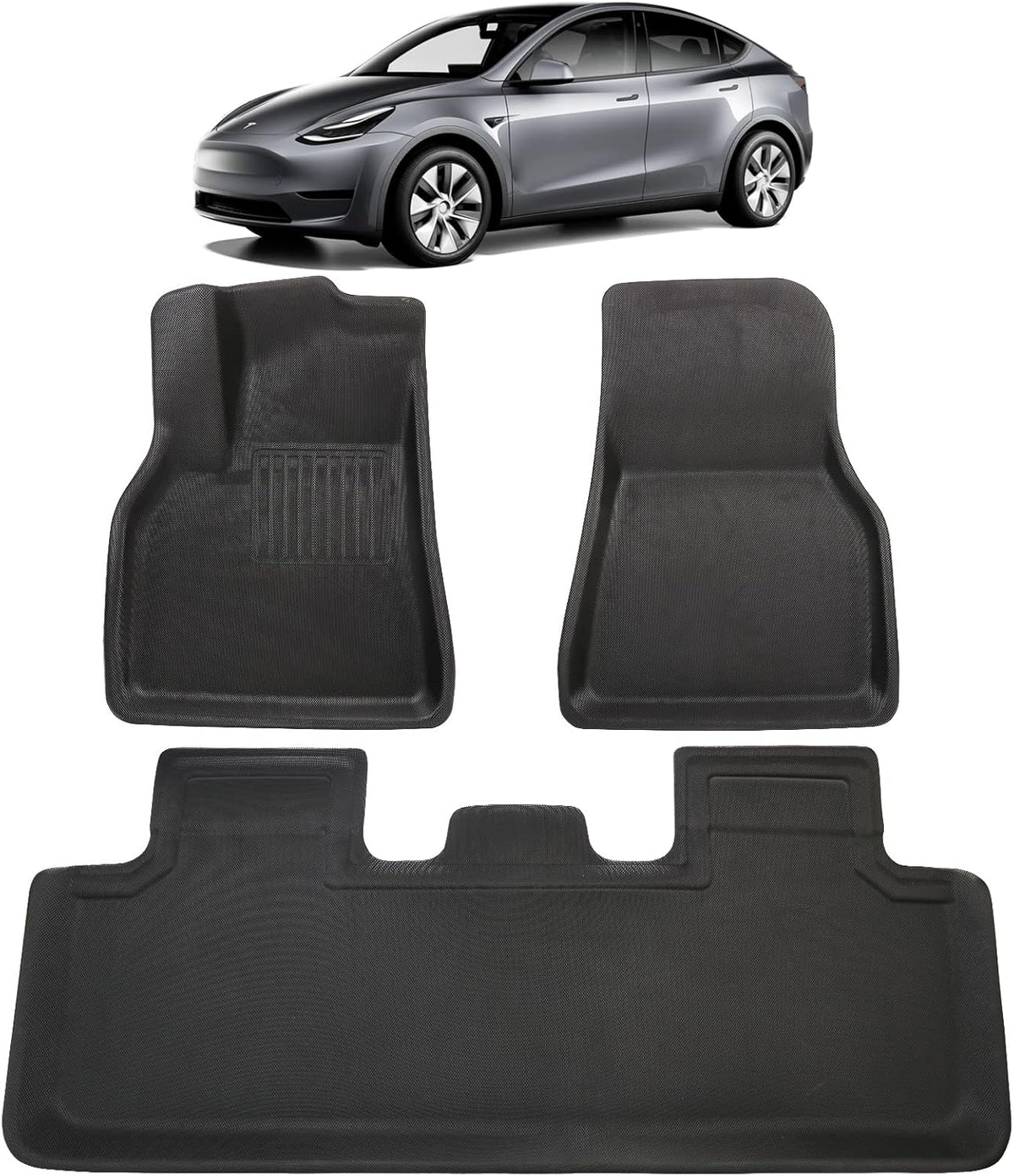Model Y All Weather 3D TPR Floor Mats D22586