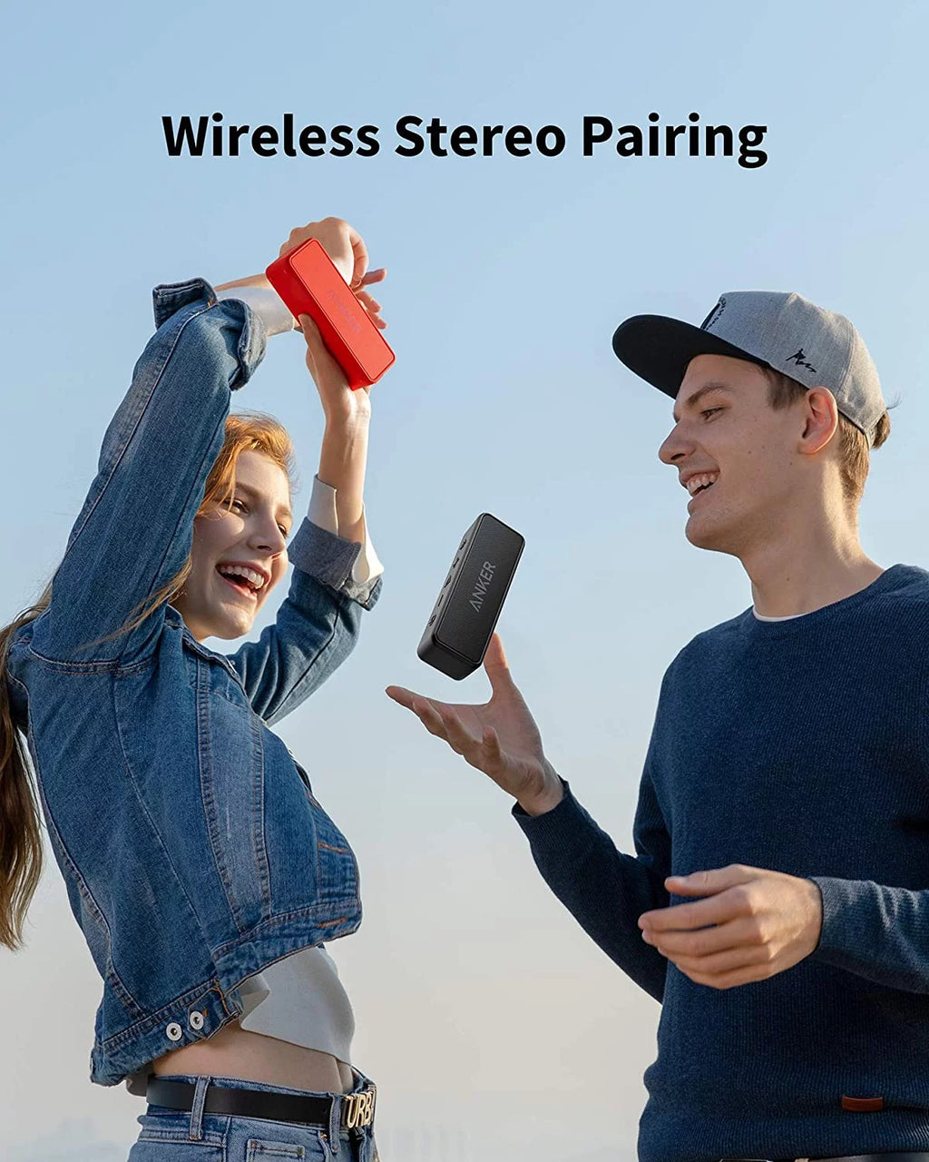 Portable Bluetooth Speaker Waterproof 12W Black L521