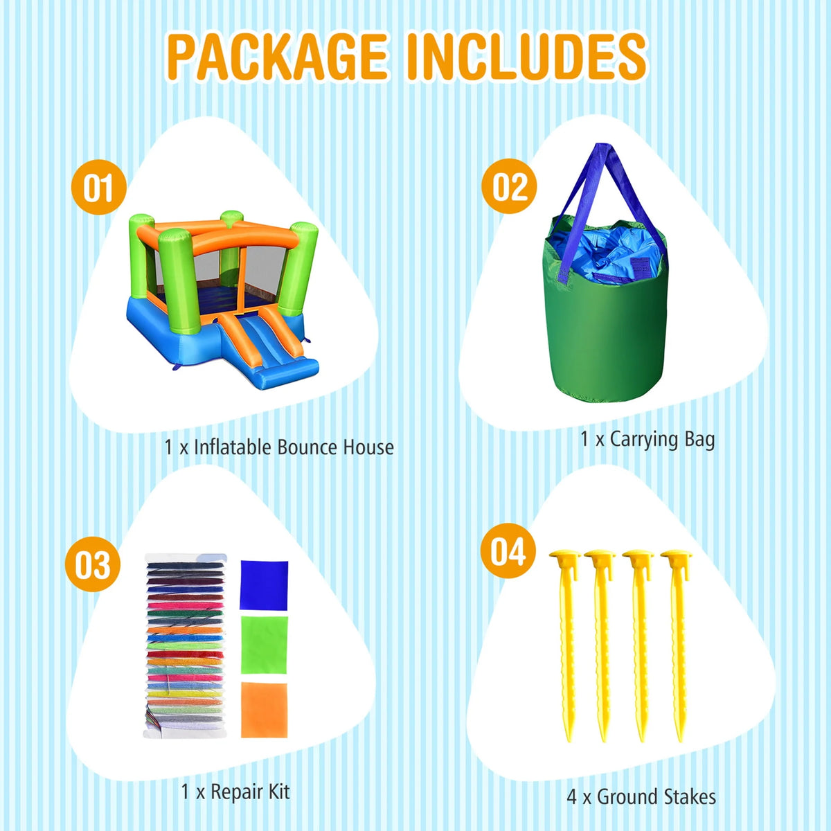 Inflatable Bounce House I8254