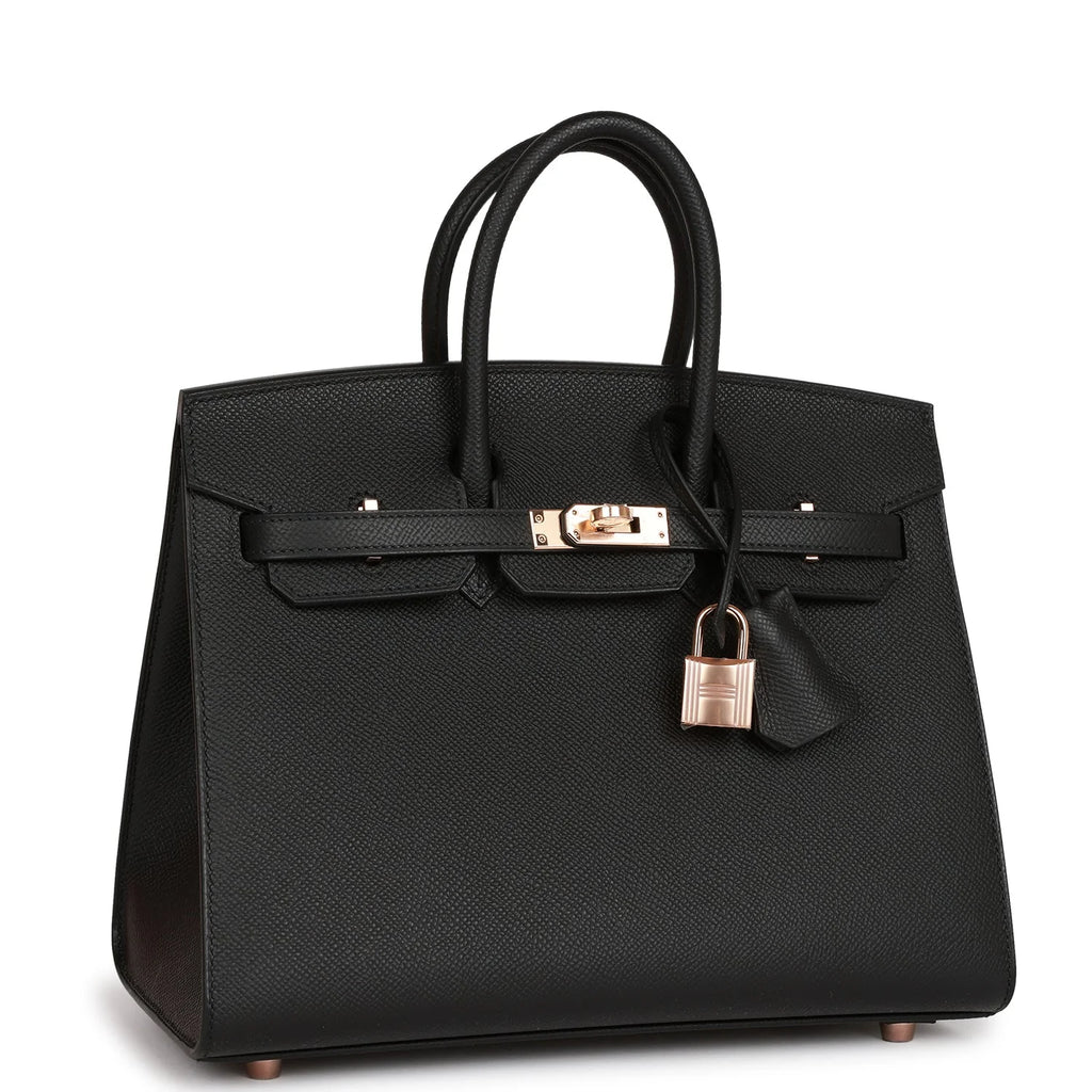 Black Epsom Leather Handbag G961