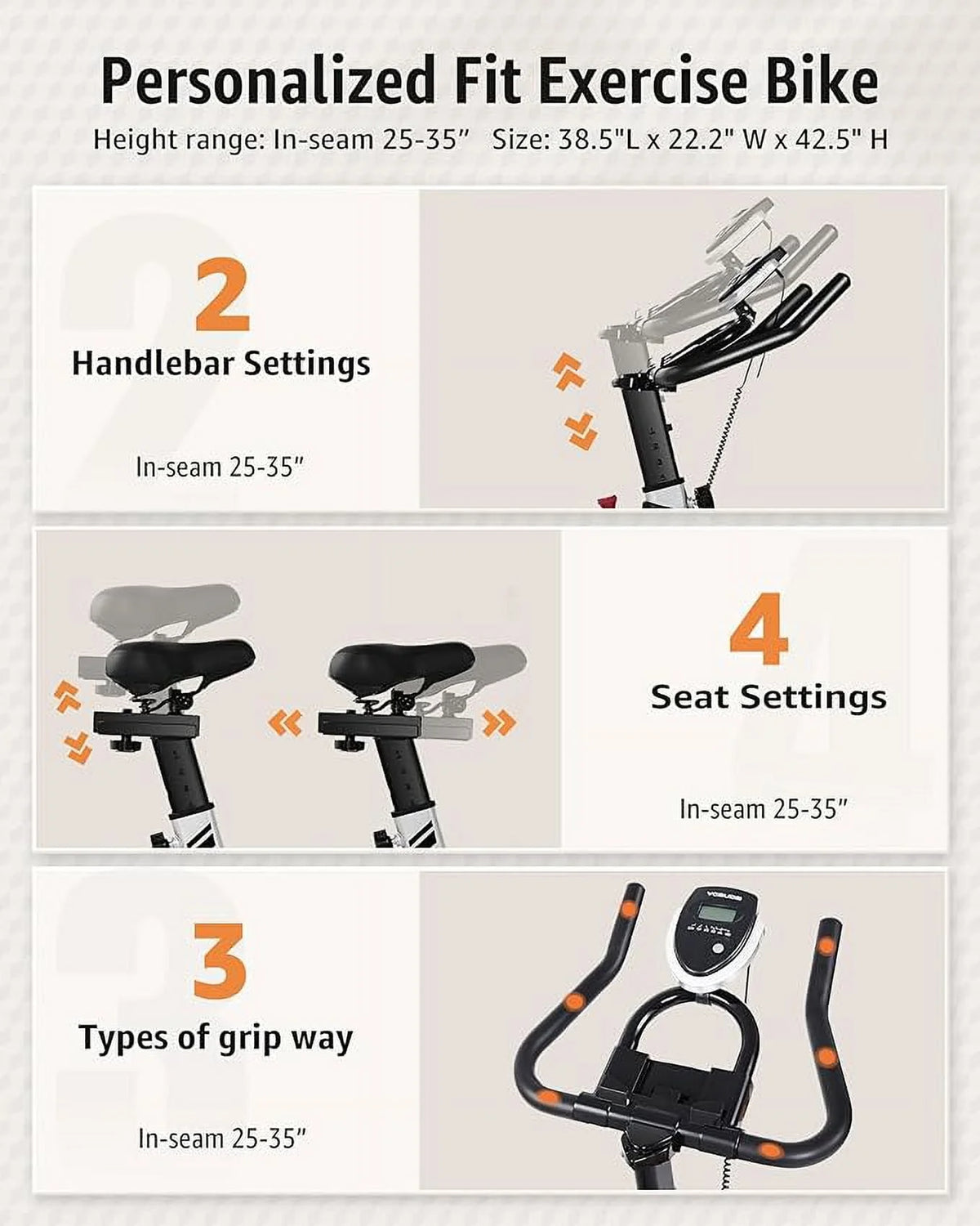 Indoor Cycling Bike with Ipad Mount J75633