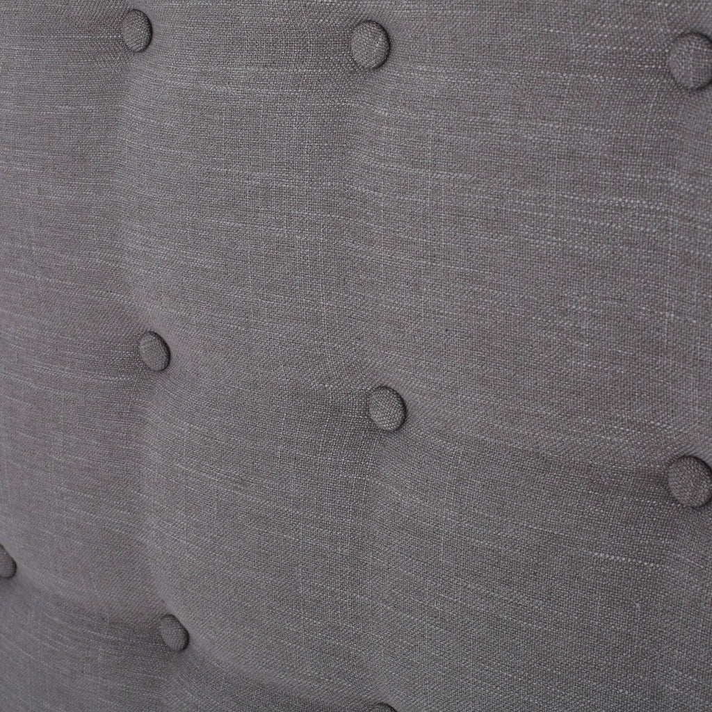 Dark Gray California King Headboard D89191