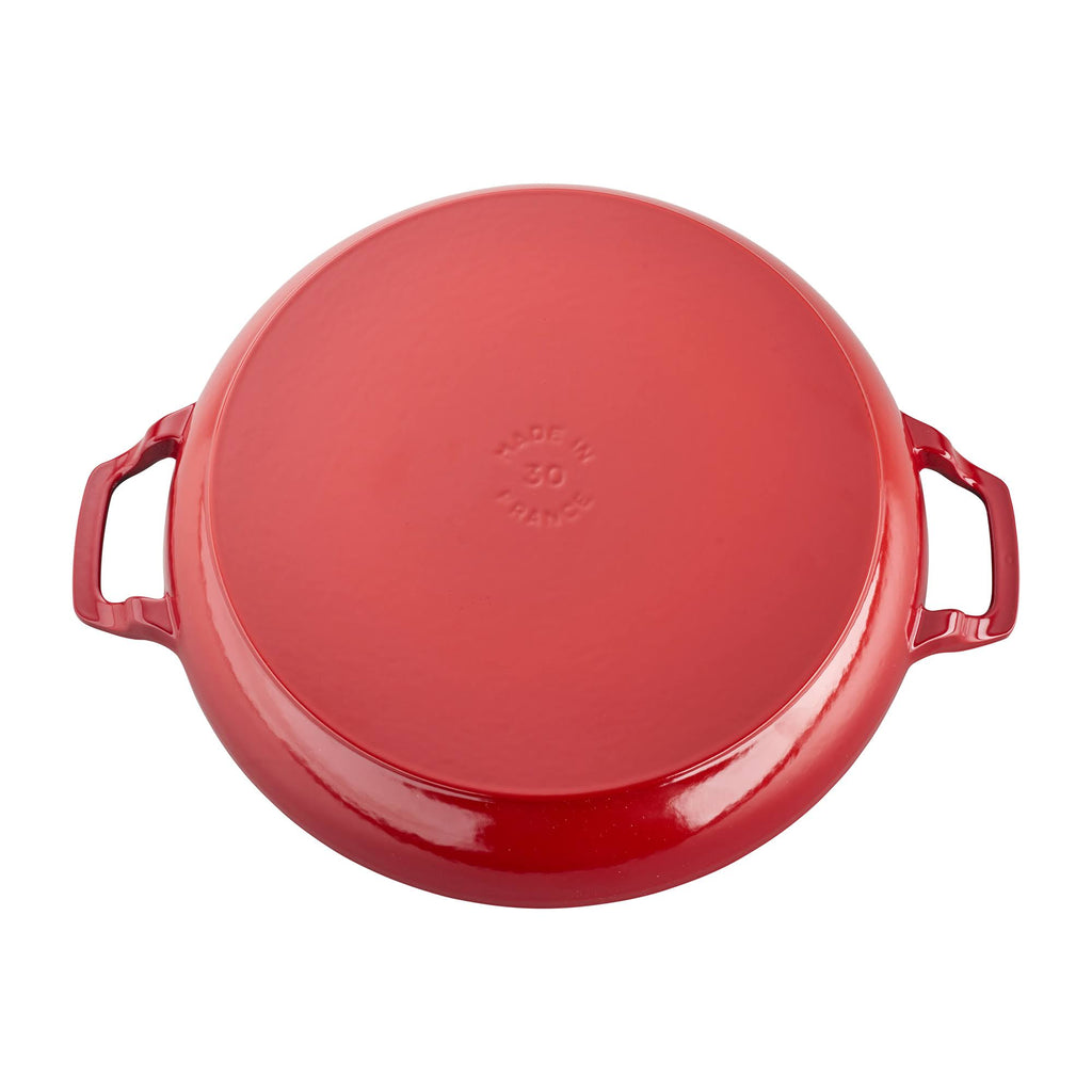 Cast Iron 3.5-Quart Braiser with Glass Lid Q12957