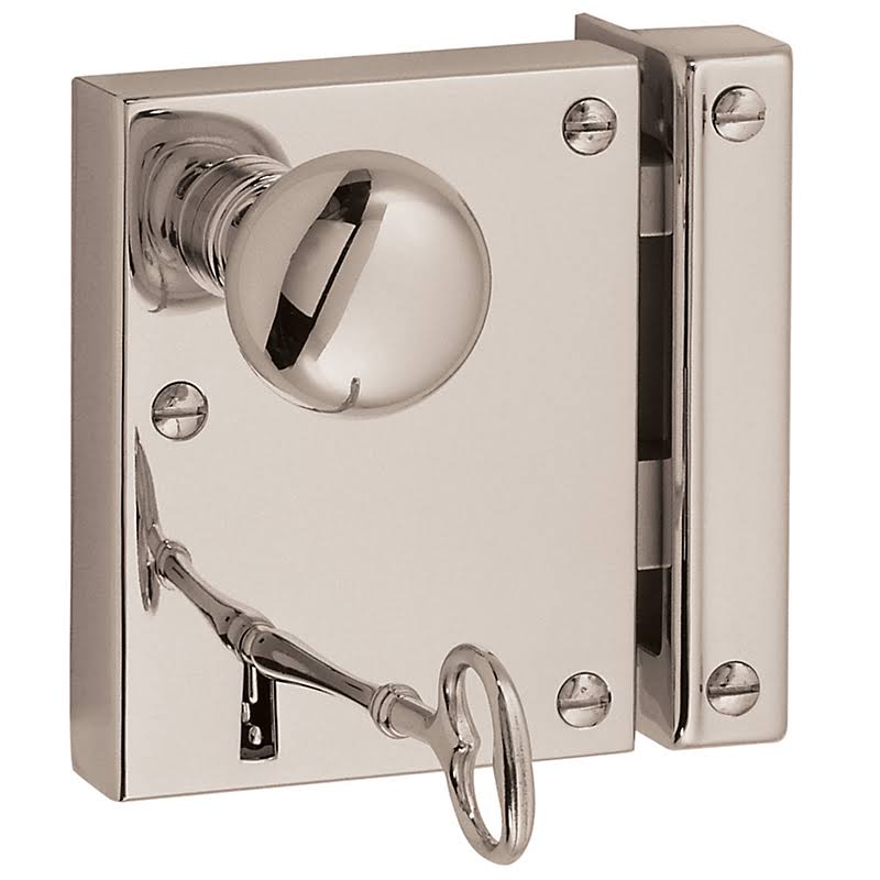 Satin Black Rim Lock H256273
