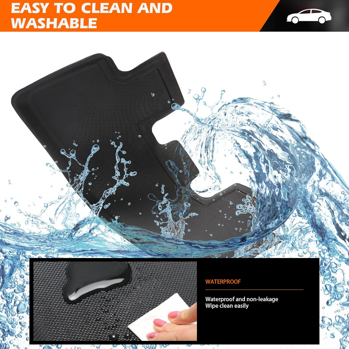 Model Y All Weather 3D TPR Floor Mats D22586