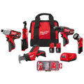 12-Volt Cordless 5-Tool Combo Kit with 25-Piece Screwdriver Bit Set X9984