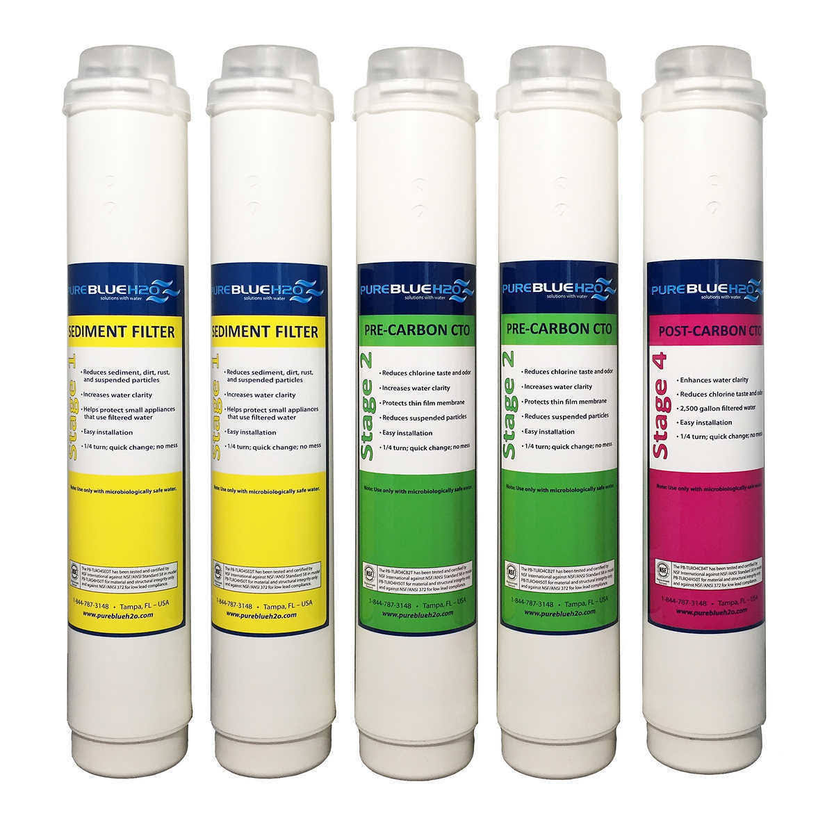 Reverse Osmosis Filter System Replacement Filters G15295