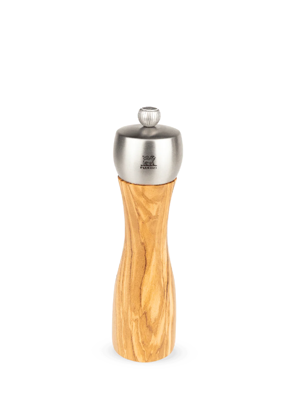 Olive Wood Stainless Salt Mill L3173