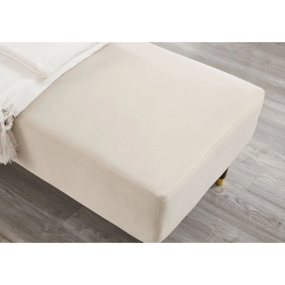 Modern Upholstered Chaise Lounge with Removable Pillow Q332088