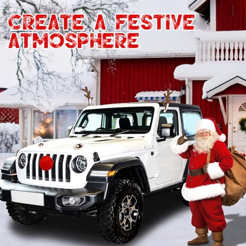 Christmas Car Reindeer Antler with Ears F222