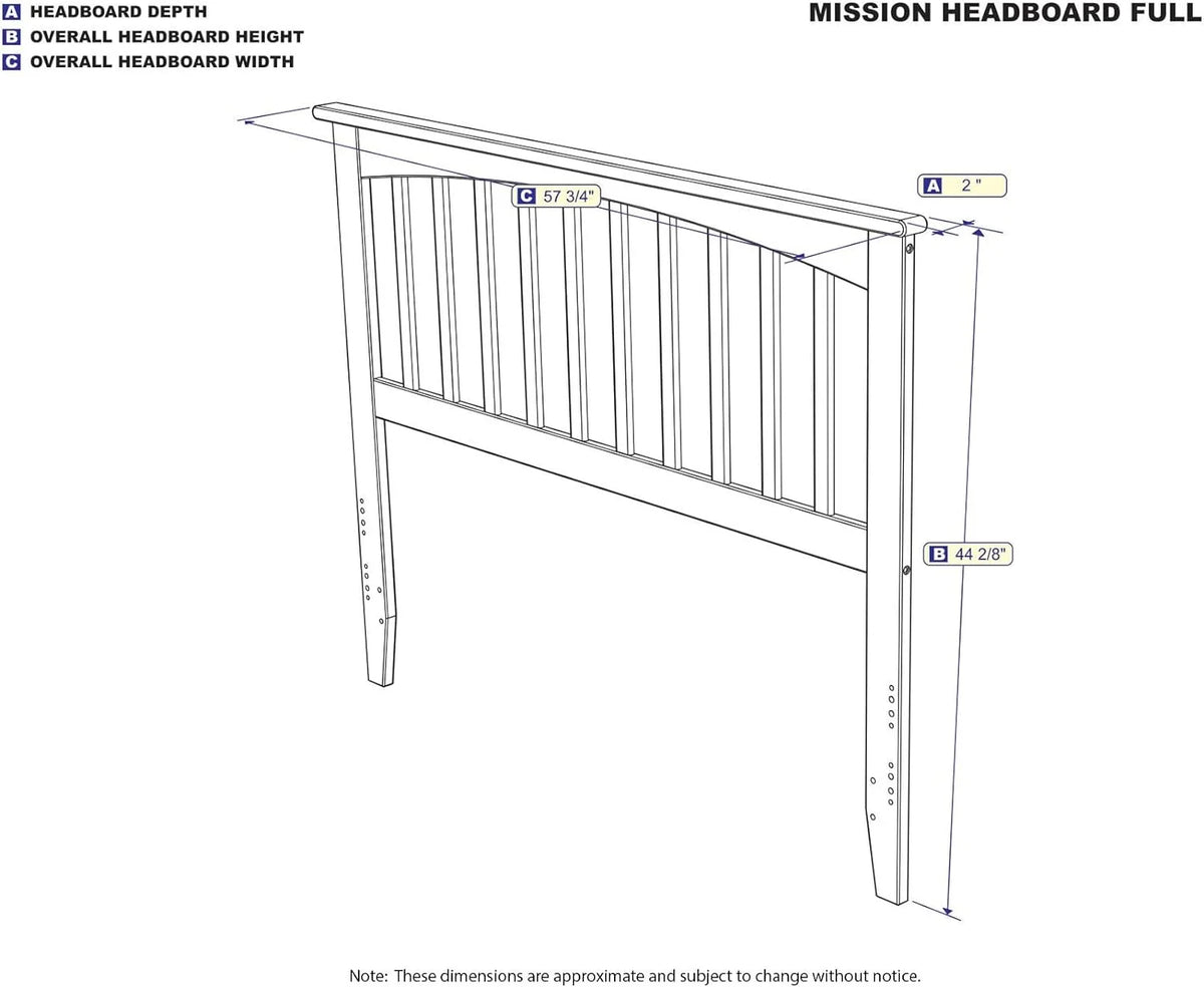 Antique Walnut Full Headboard G74180