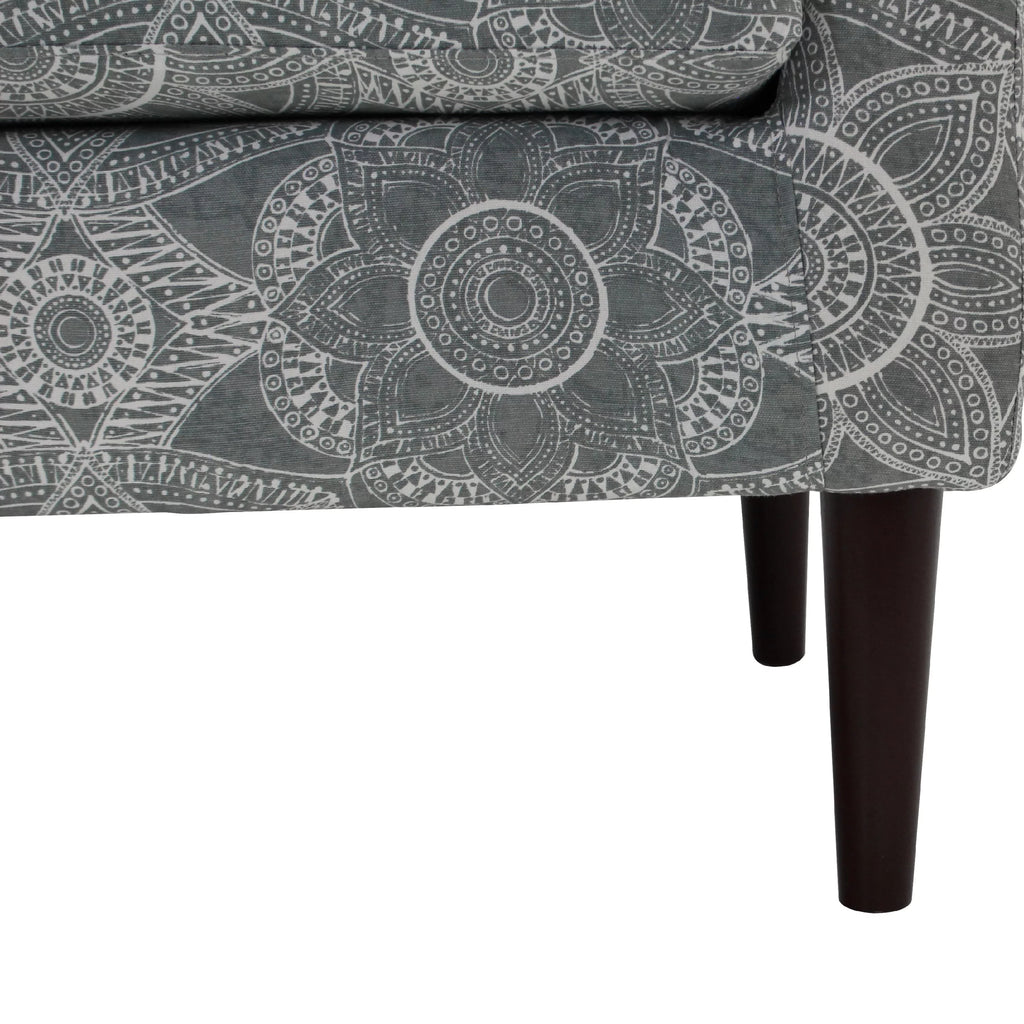 Light Navy Lounge Chair X1185