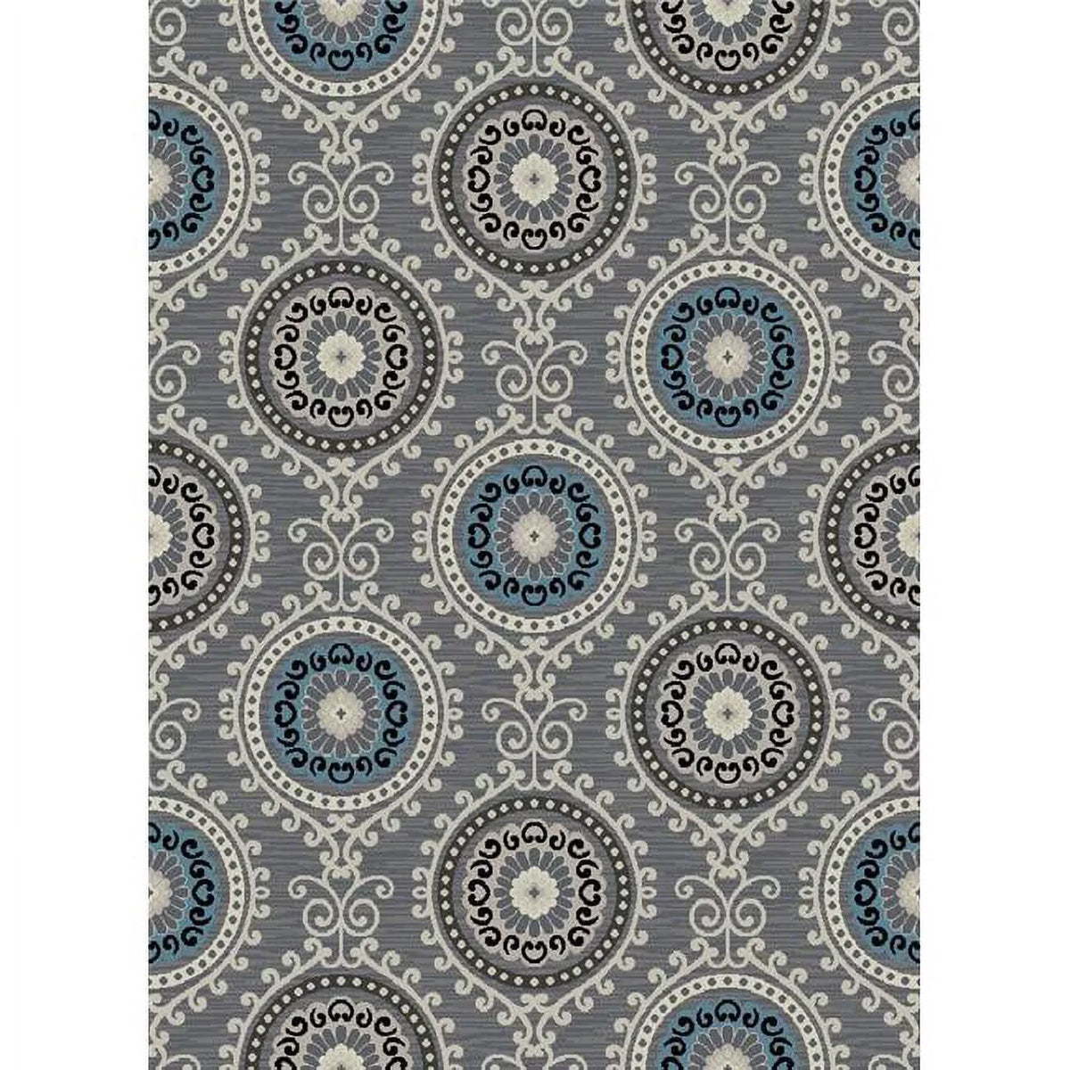 Gray Area Rug F72471