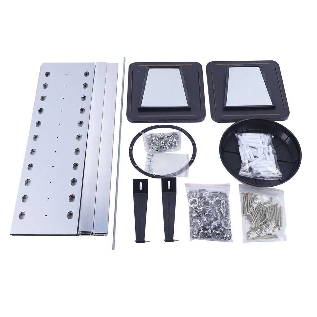 Freestanding 44-Pair Rotating Sunglasses Display Stand with Mirror R490