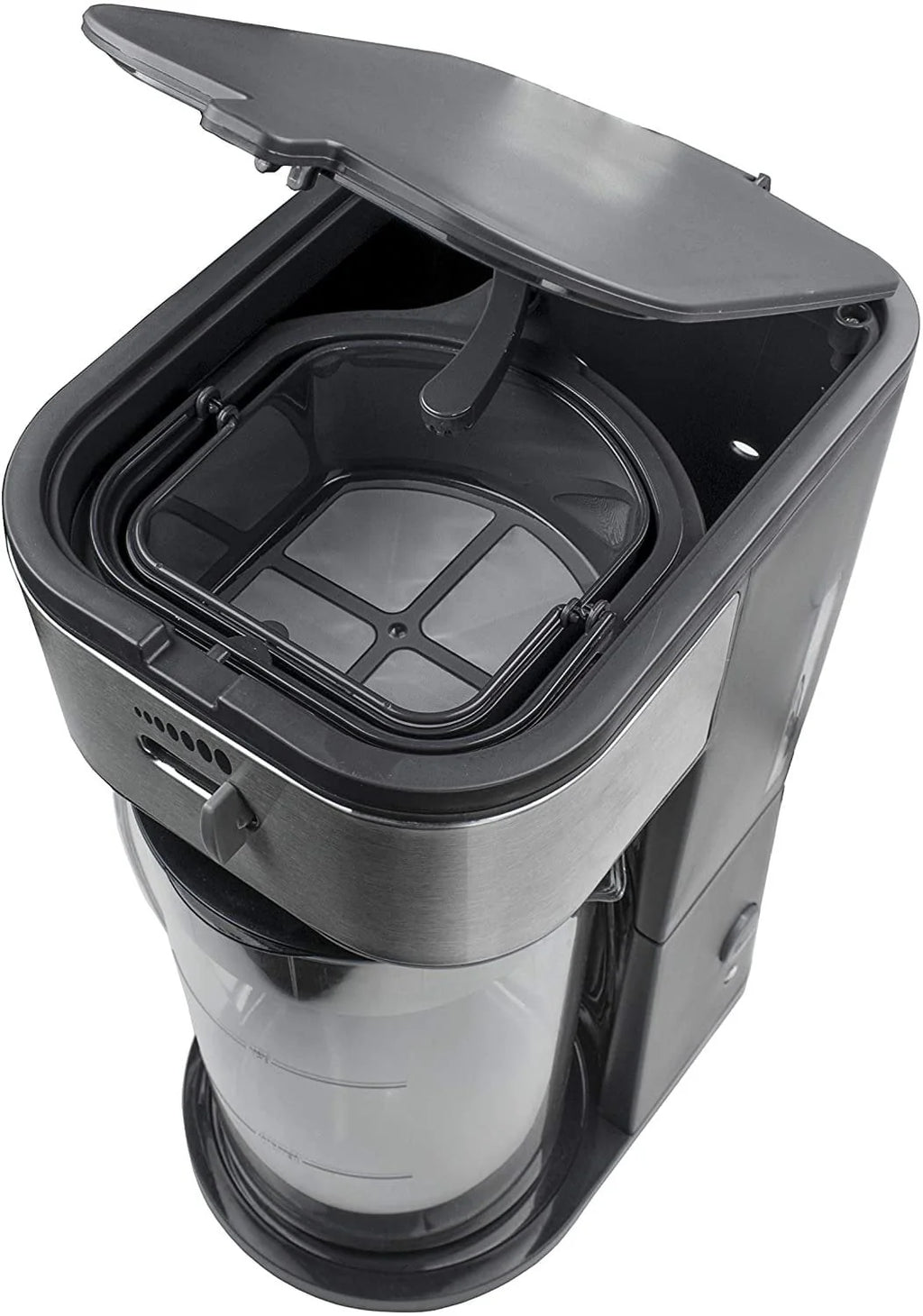 Iced Tea and Coffee Maker with 64 Ounce Pitcher, Black G507