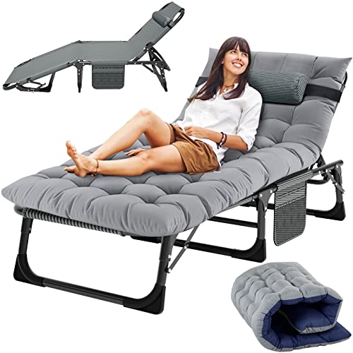 5-Position Folding Chaise Lounge Chair S653