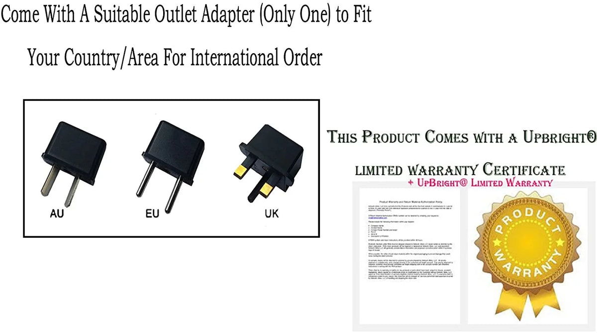 Adapter for Digital Scales Power Supply Cord Y54395