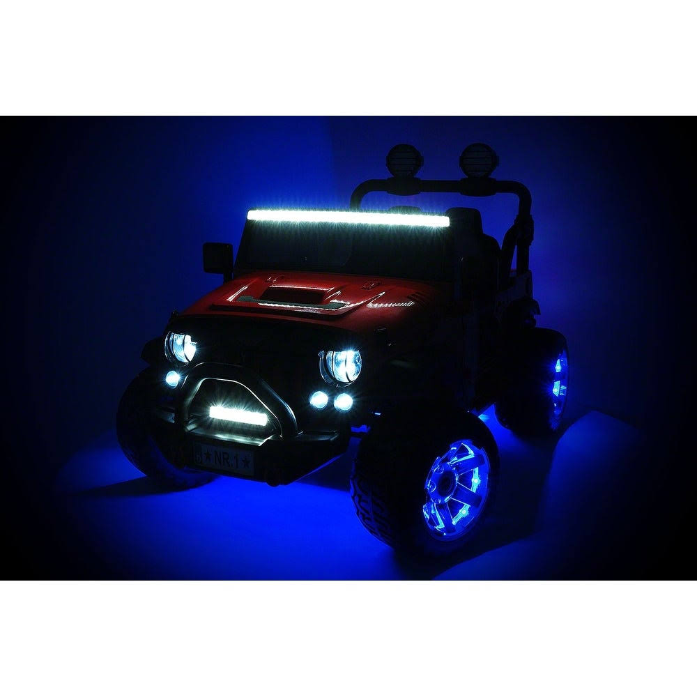 12V Kids Ride-On Car Truck with R/C Parental Remote White H262651