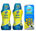 Lemon Scent Dishwasher Detergent Booster and Freshener 2-Pack X1861