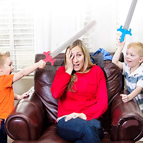 6 PCS Giant Foam Toy Swords Set 30 Inches G4583