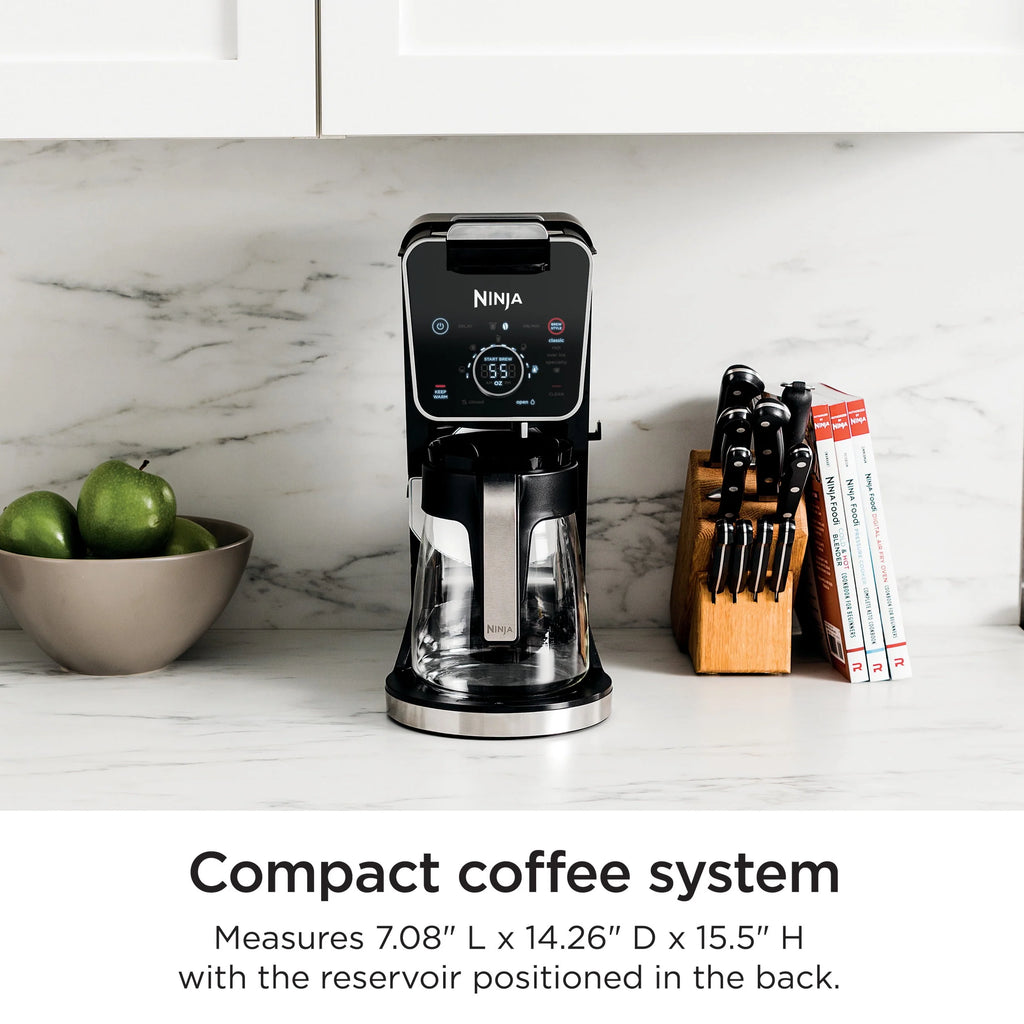 12-Cup Drip Coffee Maker with Glass Carafe O93551