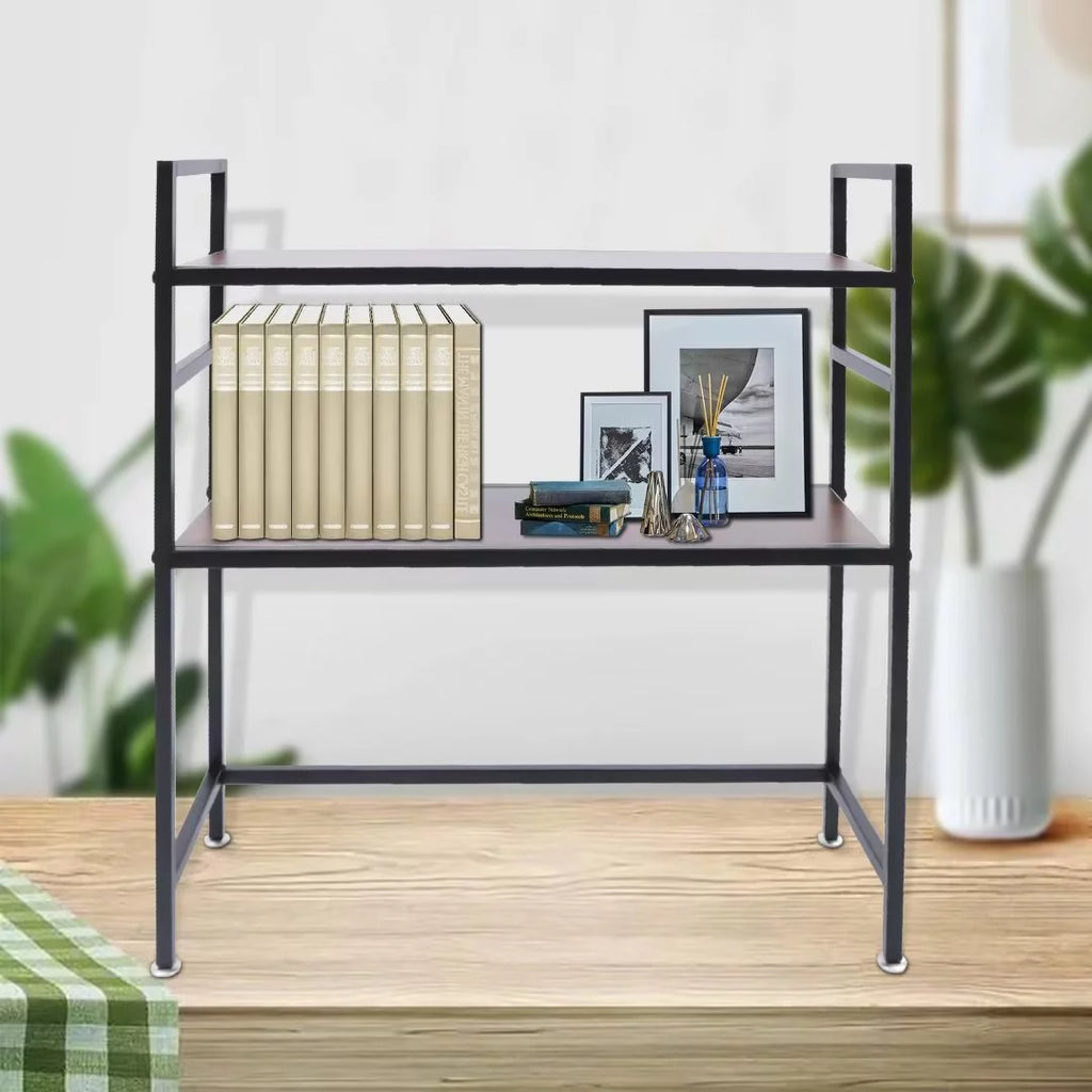 2-Tier Wooden Desktop Bookshelf V979