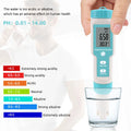 Salinity Monitor, 7 In 1 Pocket Water Quality Tester E76894