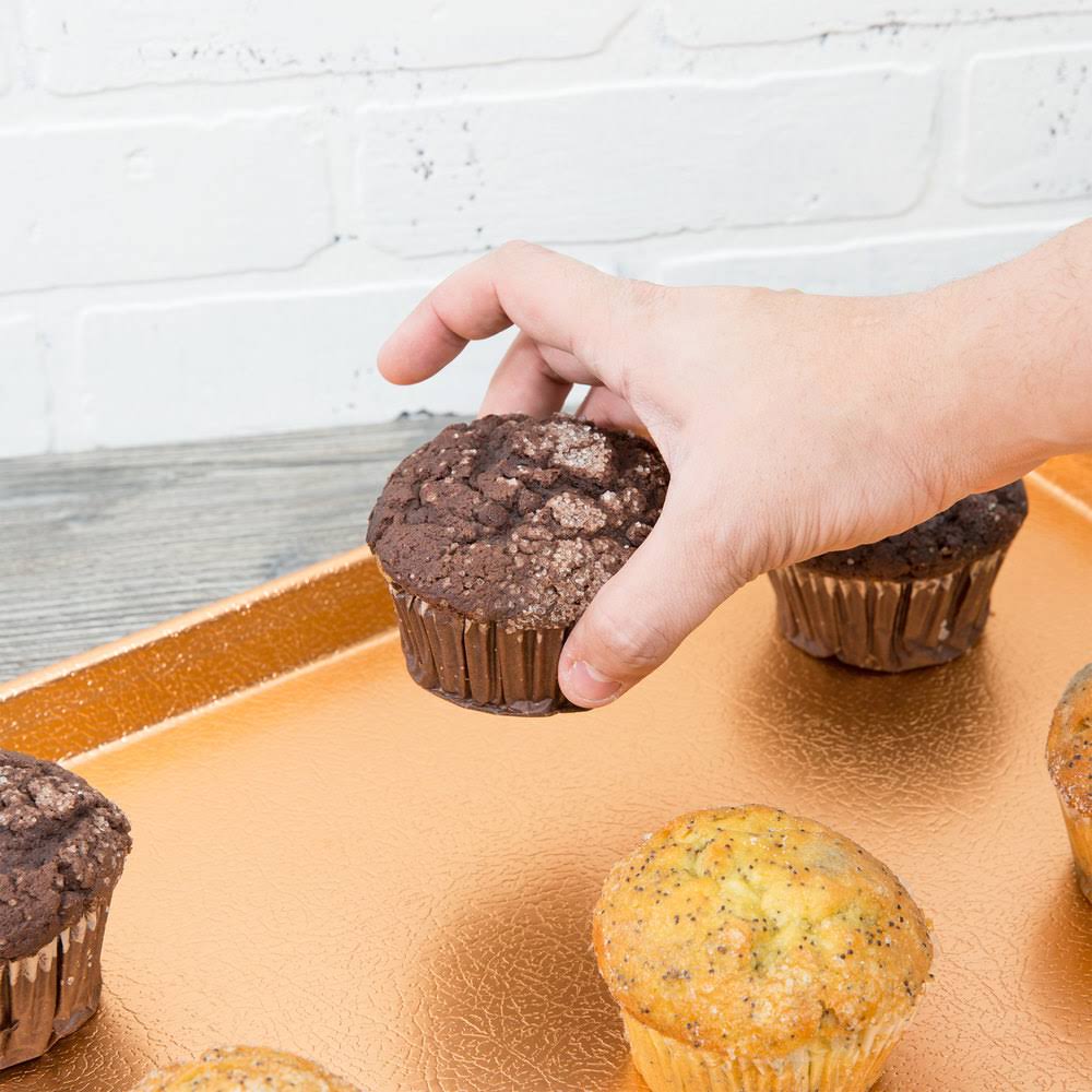 Textured Gold Bakery Display Tray U235274