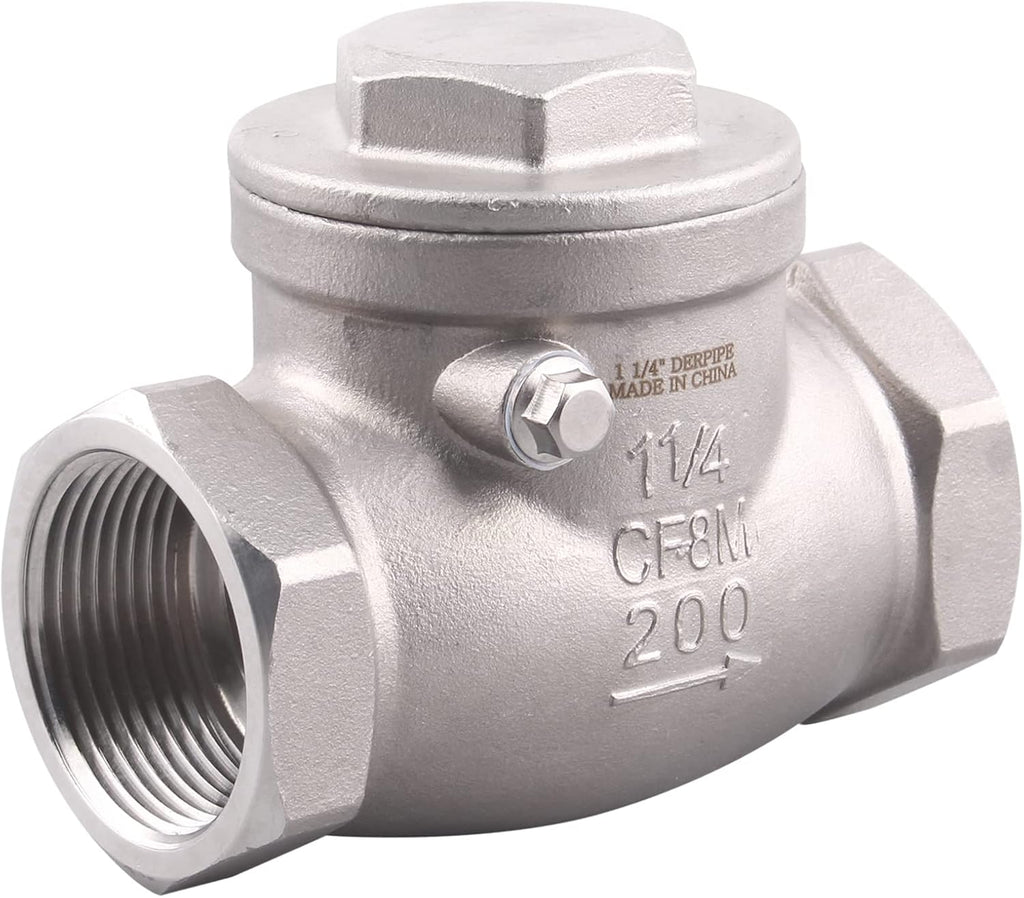 1/2 Inch Vertical Spring Loaded Check Valve H237