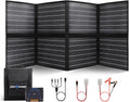 200W Portable Foldable Monocrystalline Solar Panel with 20A MPPT Charger Controller U2204