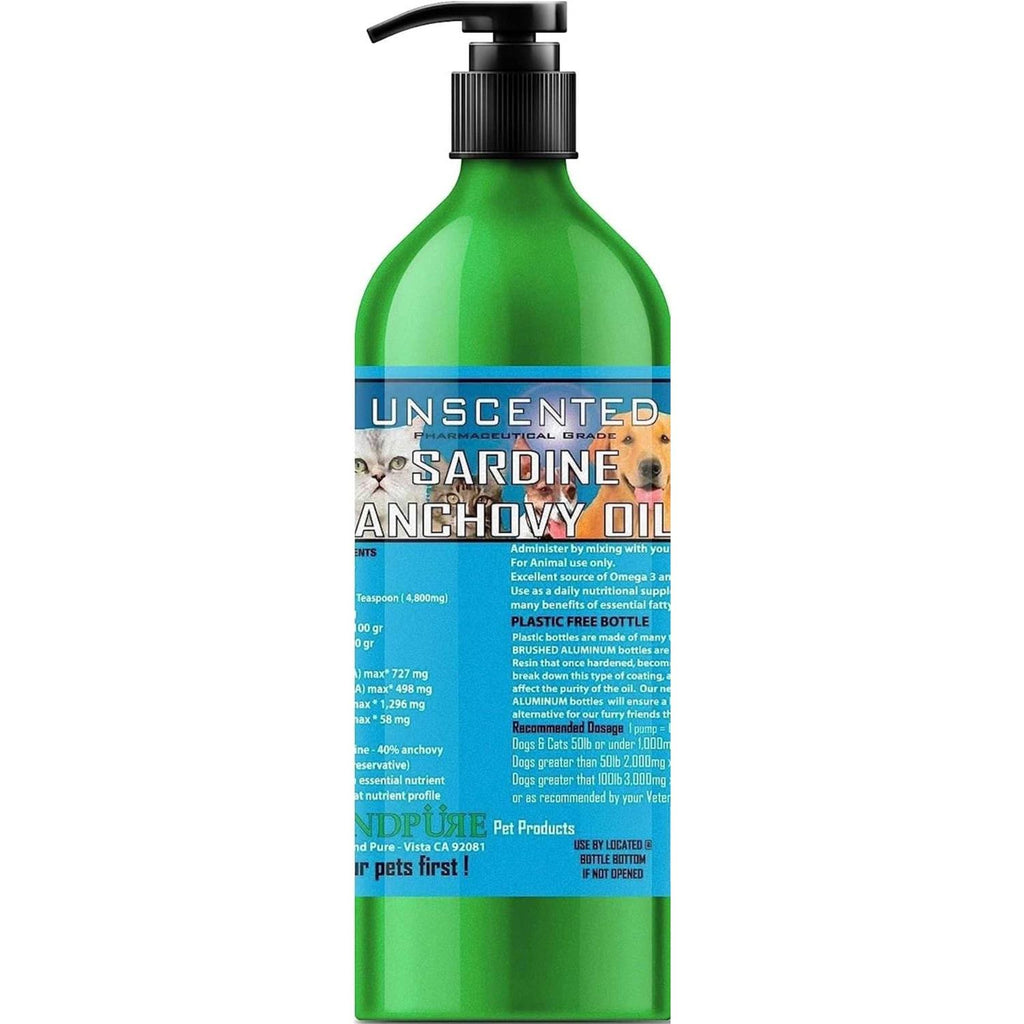 Unscented Sardine-Anchovy Oil Pet Supplies Q30433