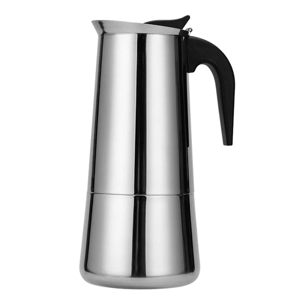 Stainless Steel Portable Espresso Coffee Maker Q40284