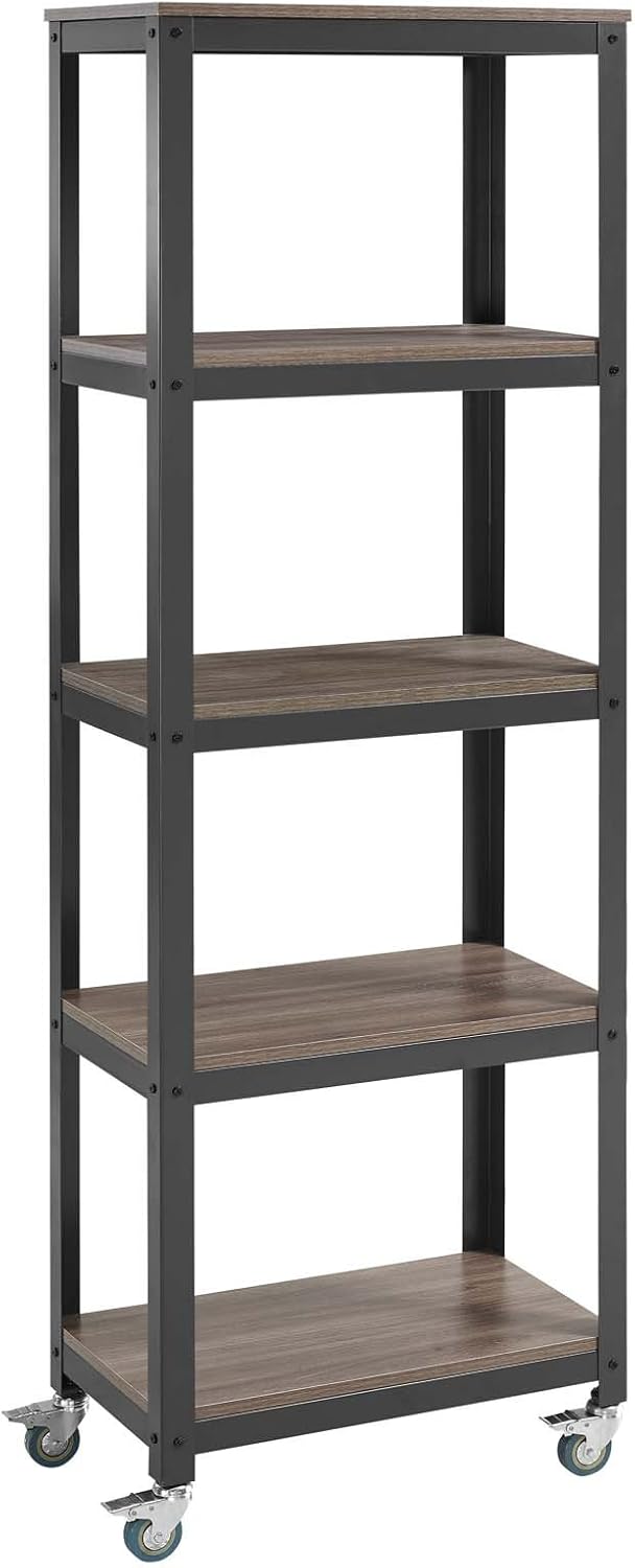 Computer Office Desk with Locking Casters T100025
