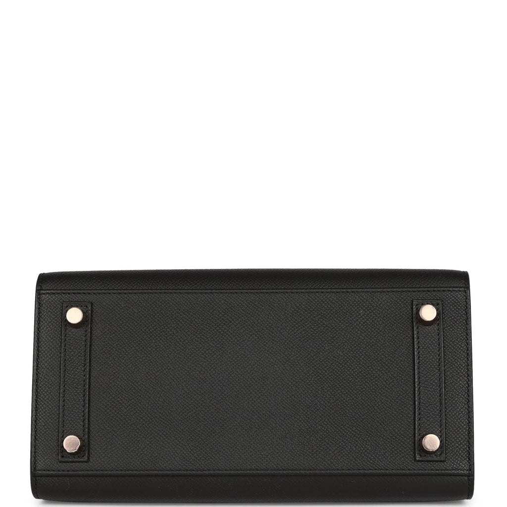 Black Epsom Leather Handbag G961