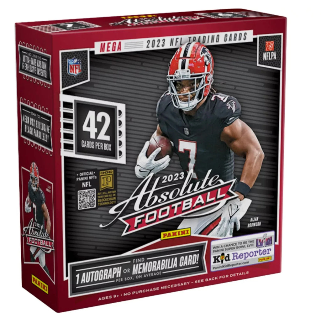 Football Trading Cards Mega Box L7261