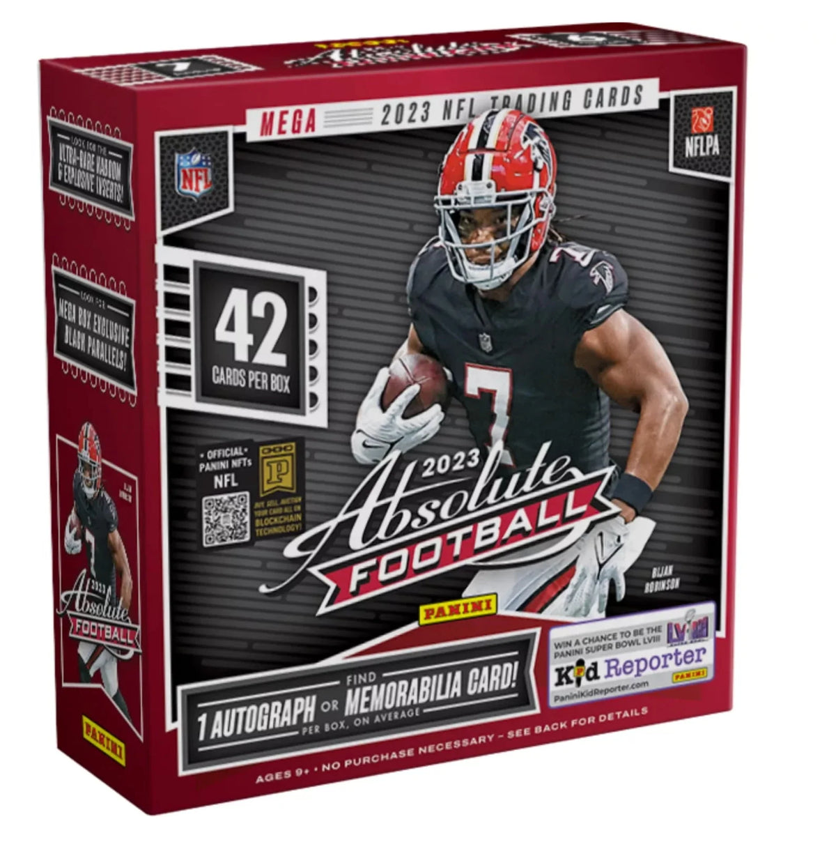 Football Trading Cards Mega Box L7261