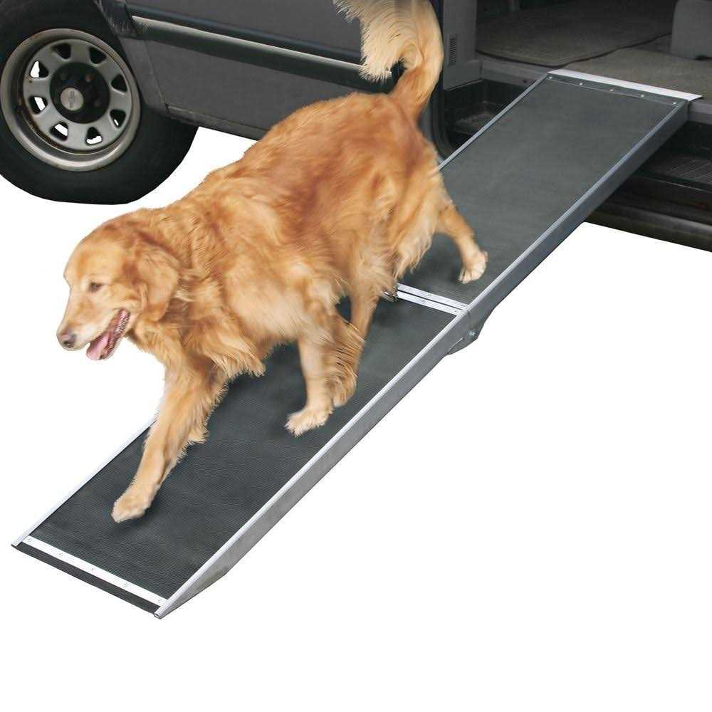 8 ft Lightweight Portable Folding Aluminum Pet Ramp J9633