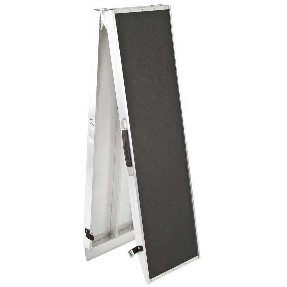 8 ft Lightweight Portable Folding Aluminum Pet Ramp J9633