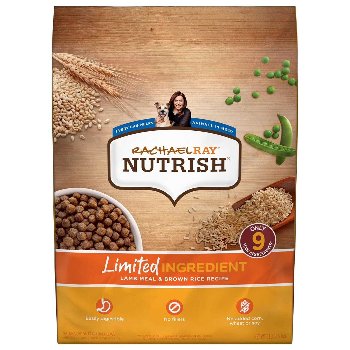 Lamb Meal & Brown Rice Recipe Dry Dog Food H935938