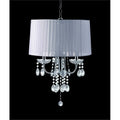 White Glass Chandelier G399344