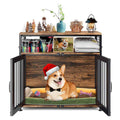 41 in. Heavy Duty Dog Crate Furniture P981