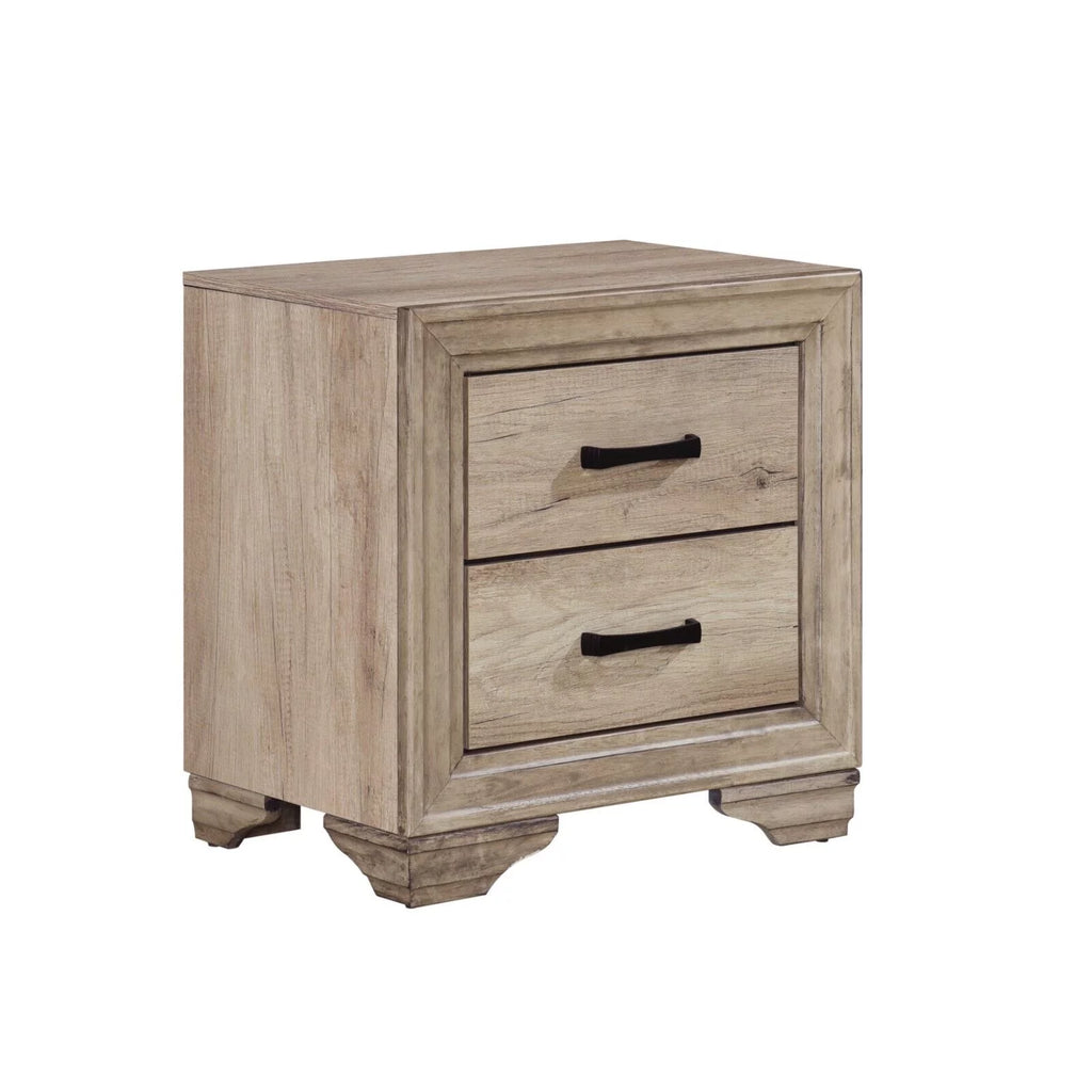 California King 3pc Wooden Bedroom Set Q82575