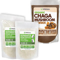 Size 0 Capsules with Chaga Powder Bundle L641