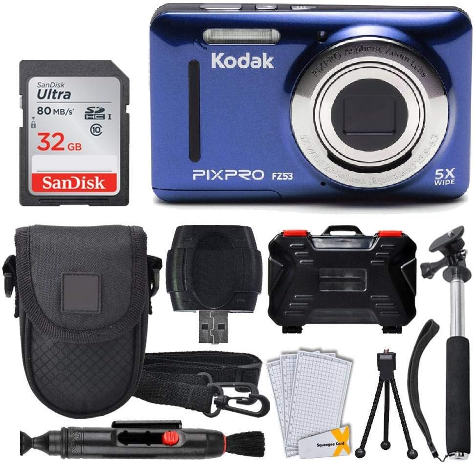 16.15MP Digital Camera with 32GB Memory Card and Case V59296