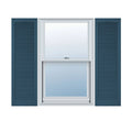 Vinyl Cathedral Top Open Louver Shutters Q5354