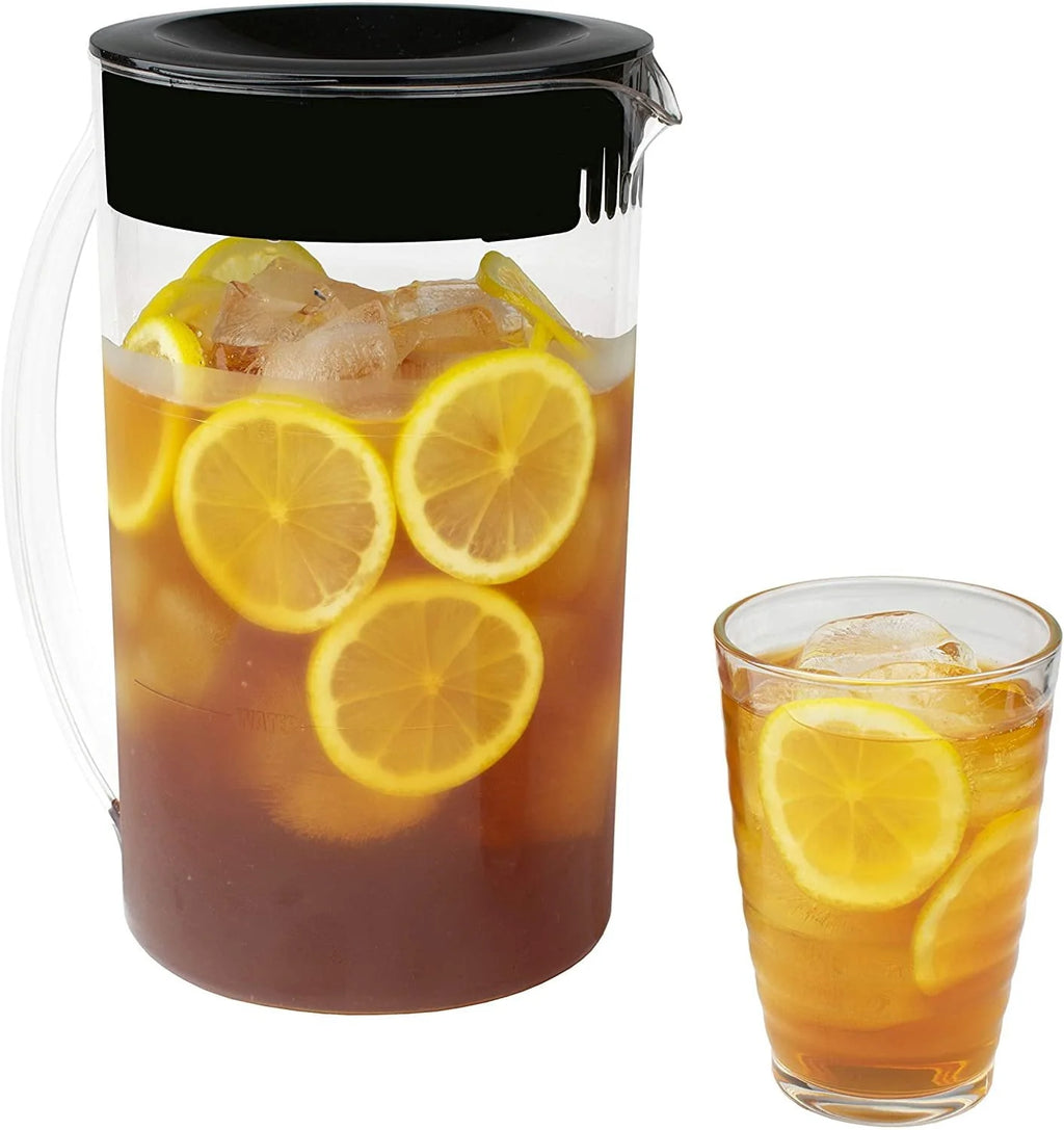 Iced Tea and Coffee Maker with 64 Ounce Pitcher, Black G507