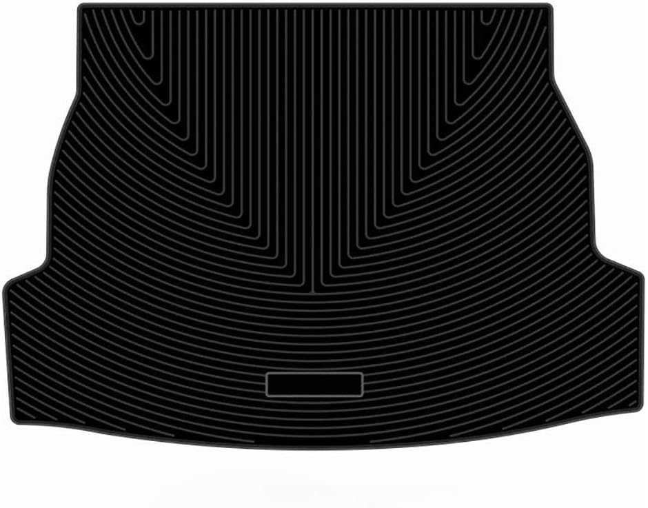 Rubber Cargo Liner Trunk Floor Mat Protector Pack of 2 X990