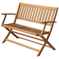Solid Acacia Wood Patio Bench C16802