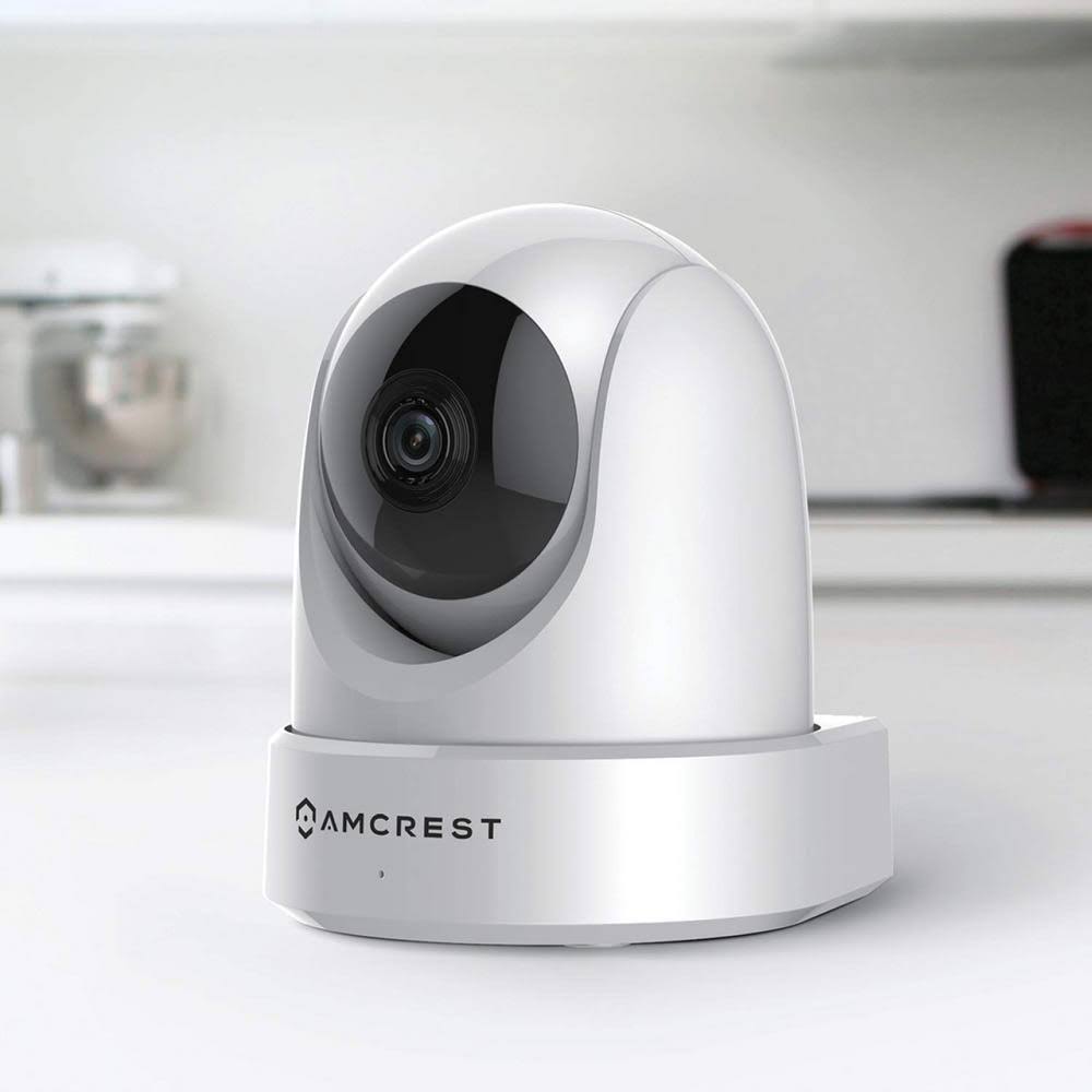 4MP Indoor Wi-Fi Security Camera with Pan/Tilt, Night Vision, White 3-Pack G268